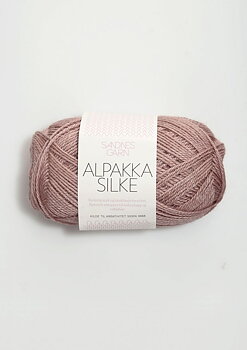 4331 Gammelrosa Alpakka silke