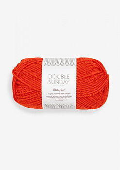 3819 That Orange Feeeling, Double Sunday PetiteKnit