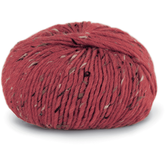 120 Röd, Alpakka Tweed