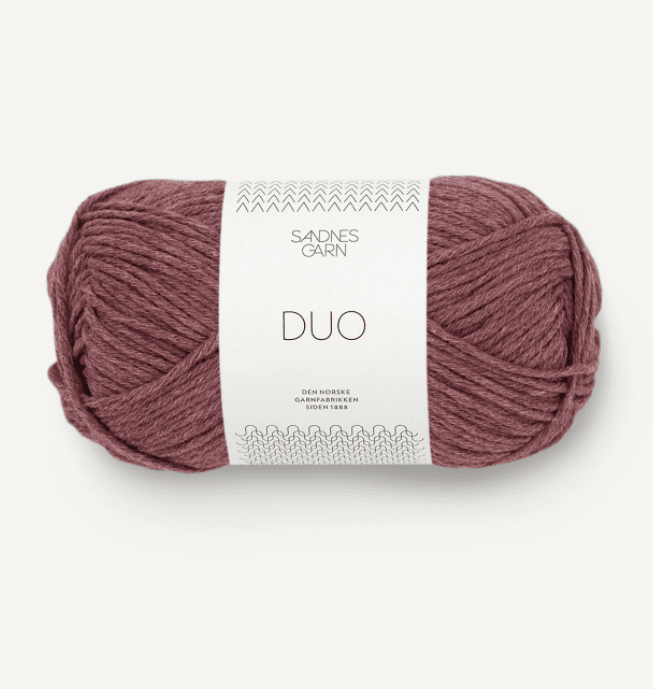 4344 Mörk puderrosa, Duo