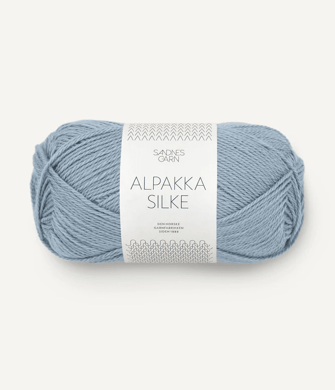6041 Duvblå, Alpakka Silke