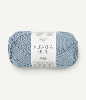 6041 Duvblå, Alpakka Silke