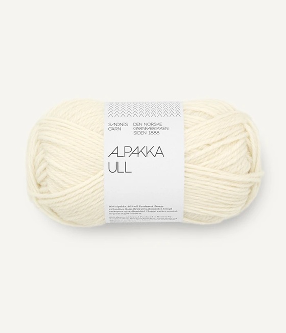 1012 Natur, Alpakka Ull