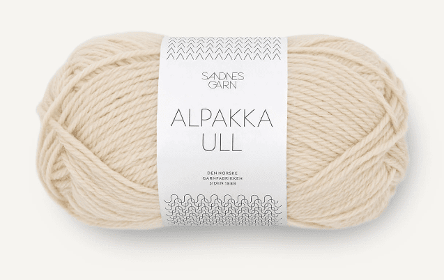2511 Ljusbeige, Alpakka Ull