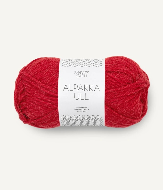 4227 Equestrian Red, Alpakka Ull