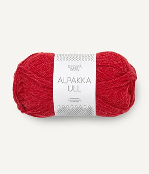 4227 Equestrian Red, Alpakka Ull