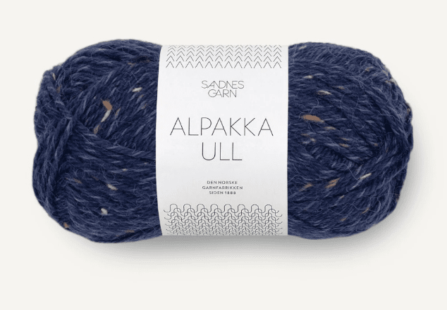 5585 Marinblå Tweed, Akpakka Ull