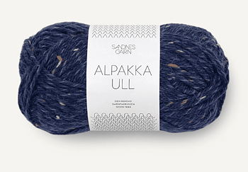 5585 Marinblå Tweed, Akpakka Ull
