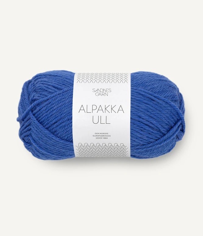 5845 Dazzling Blue, Alpakka Ull