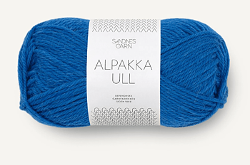 6046 Jolly Blue, Alpakka Ull - *Utgår*