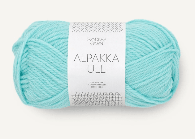 7213 Blå Turkos, Alpakka Ull - *Utgår*