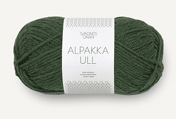 8082 Skogsgrön, Alpakka Ull