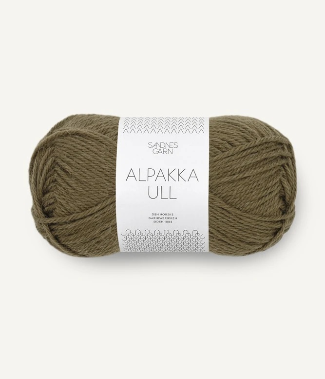 9873 Dark Olive, Alpakka Ull