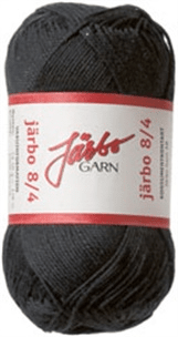 32012 Svart Järbo 8/4, 50g - 2