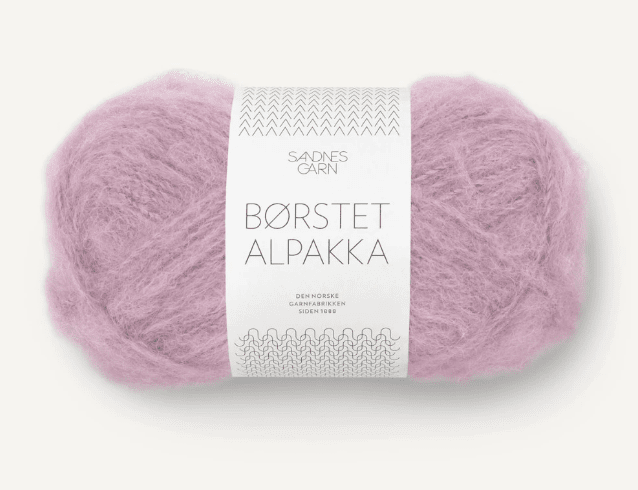 4632 Rosa Lavendel, Börstet Alpakka -utgår-