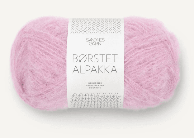 4813 Rosa Lila, Börstet Alpakka