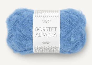 6044 Regatta Blå, Börstet Alpakka