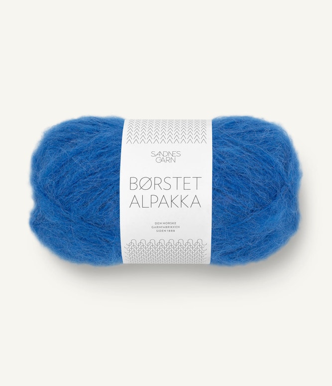 6046 Jolly Blue, Börstet Alpakka