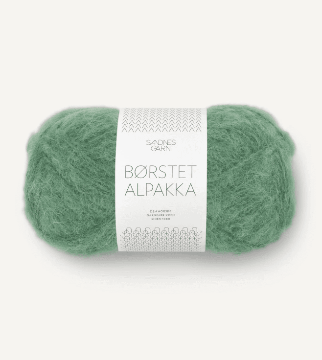 8062 Grön Myrten, Börstet Alpakka