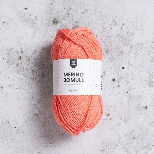34005 Fushion Coral, Merino Bomull