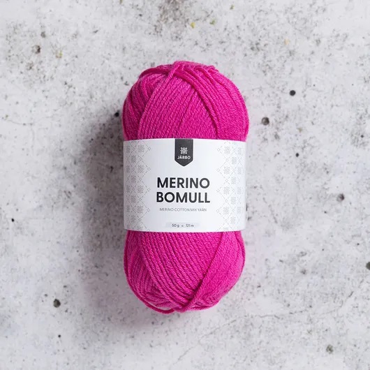 34011 Raspberry Rose, Merino Bomull