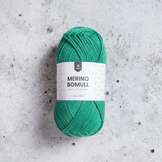 34013 Pine Green, Merino Bomull