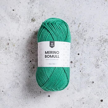 34013 Pine Green, Merino Bomull