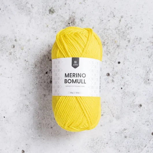 34019 Blazing Yellow, Merino Bomull