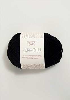 1099 Svart Merinoull