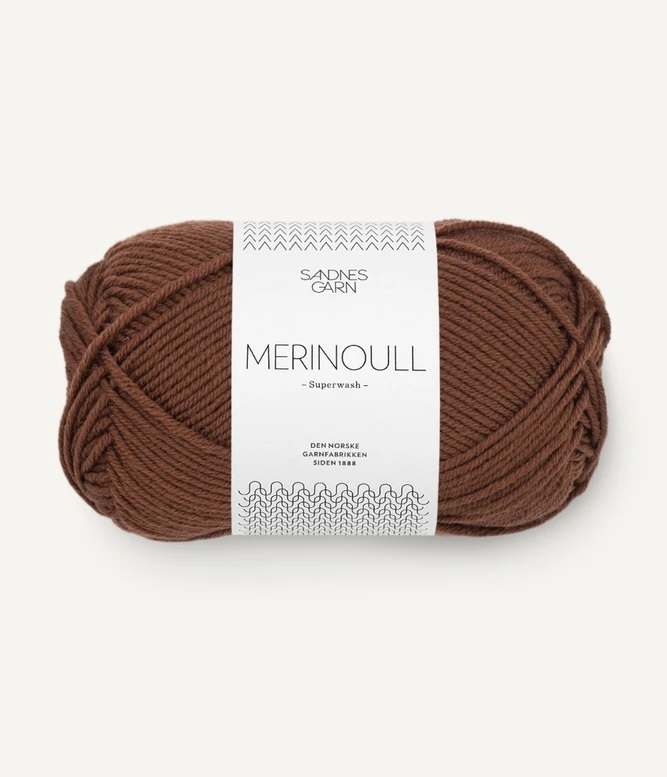 3073 Choklad, Merinoull