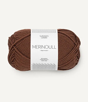 3073 Choklad, Merinoull