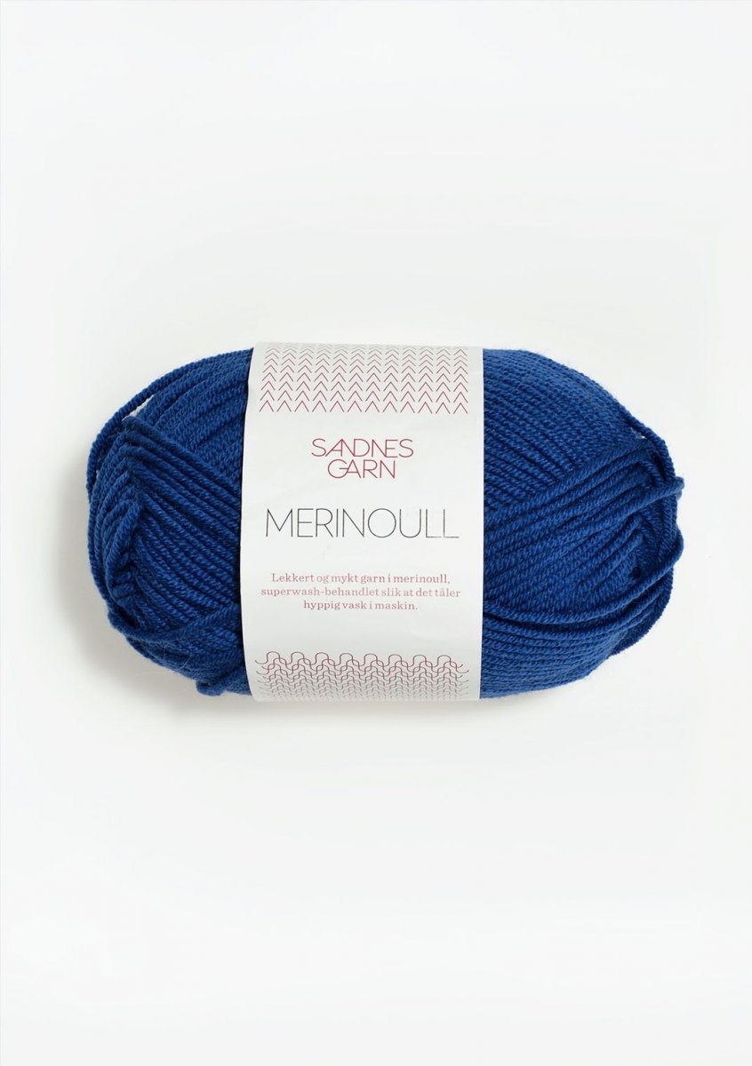 5846 Blå Merinoull