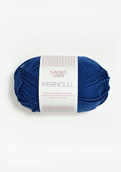 5846 Blå Merinoull