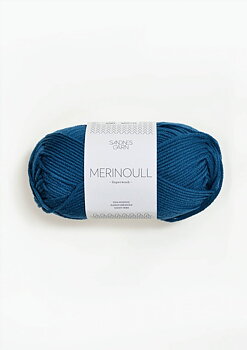 6063 Bläckblå Merinoull - *Utgår*