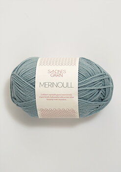 7741 Dammig Petrol Merinoull