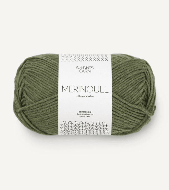 9062 Olivgrön, Merinoull