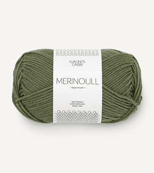 9062 Olivgrön, Merinoull