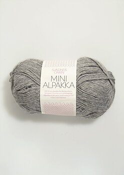 1042 Grå, Mini Alpakka