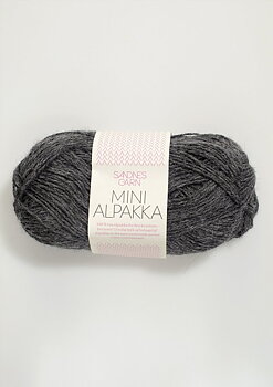 1053 Mörkgrå, Mini Alpakka -utgår-