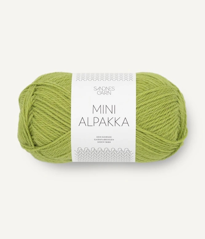 9825 Sunny Lime, Mini Alpakka - Utgår -