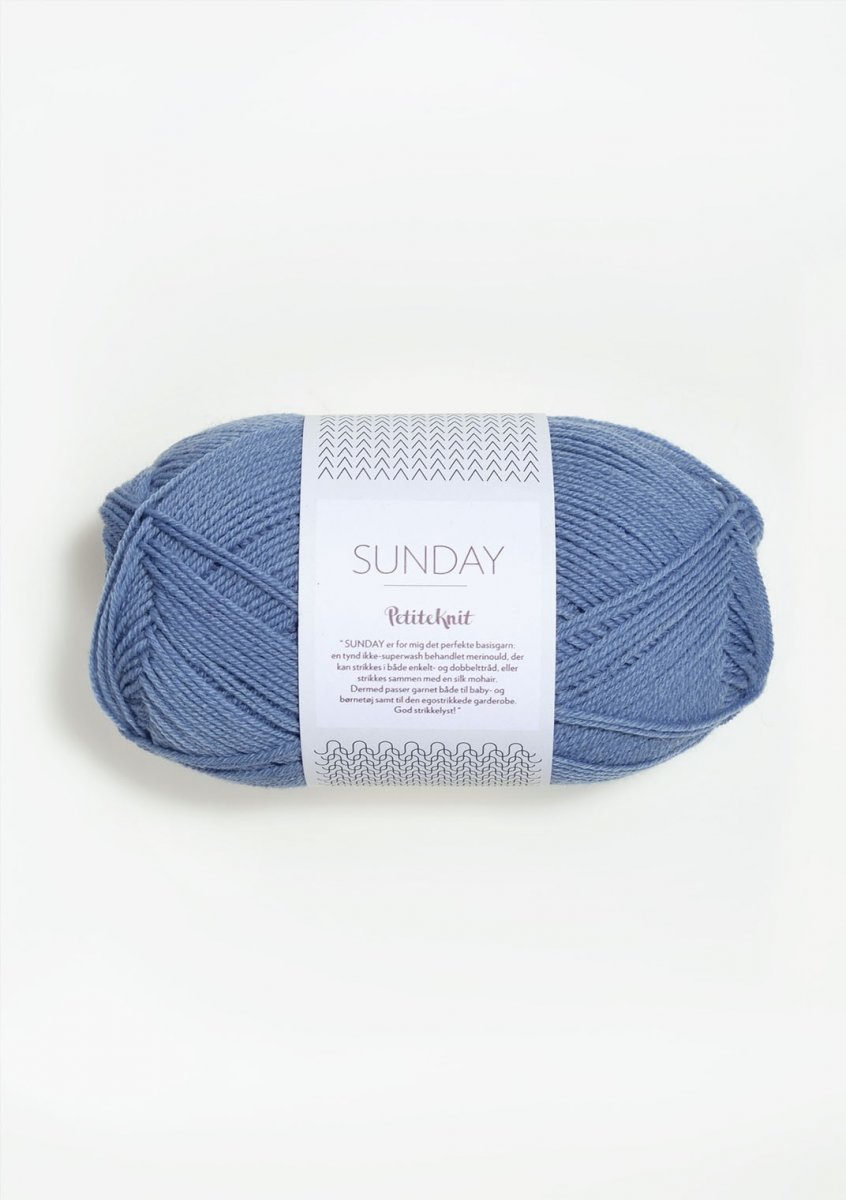 6043 Baby Blue Eyes, Sunday PetitKnit