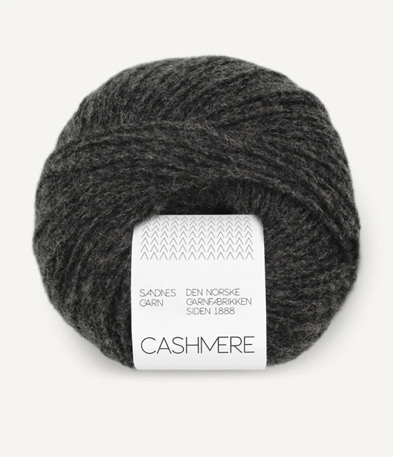 1088 Charcoal, Cashmere Sandnes