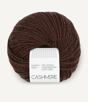 3082 Dark Brown, Cashmere Sandnes