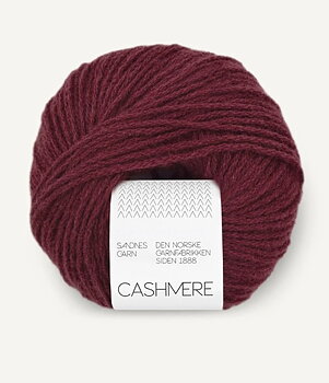 4372 Burgundy, Cashmere Sandnes