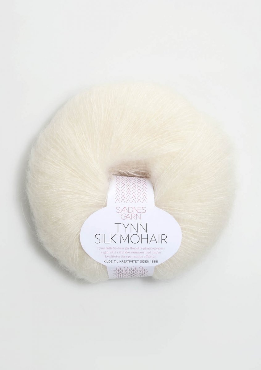 1012 Natur, Tynn silkmohair