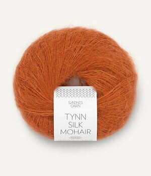 2745 Cognac, Tynn Silkmohair