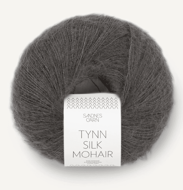 3800 Bristol Black, Tynn Silkmohair
