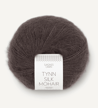 3880 Mörk Choklad, Tynn Silkmohair