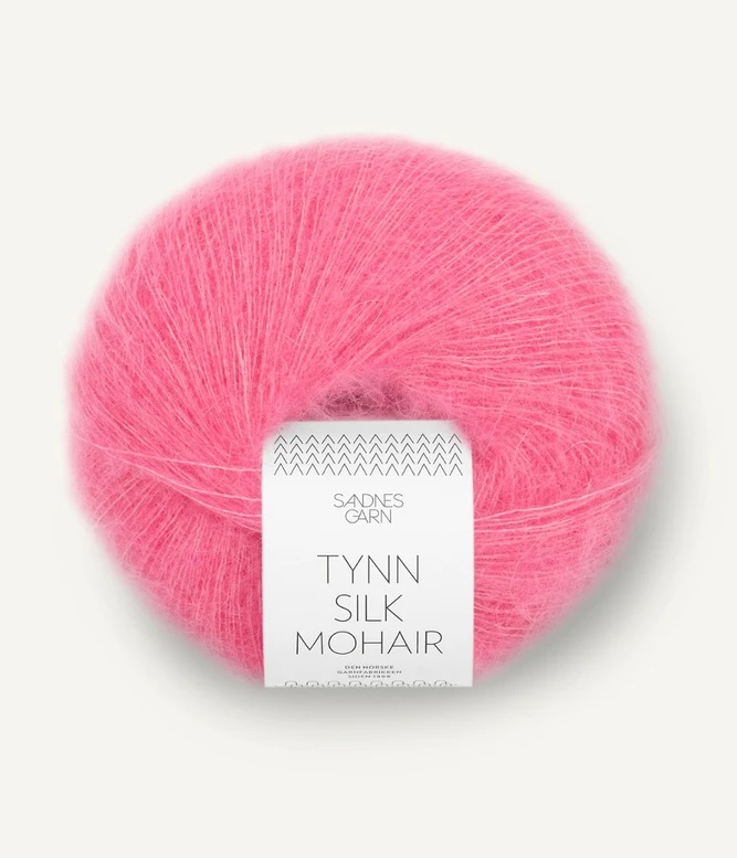4315 Bubbelgum, Tynn Silkmohair