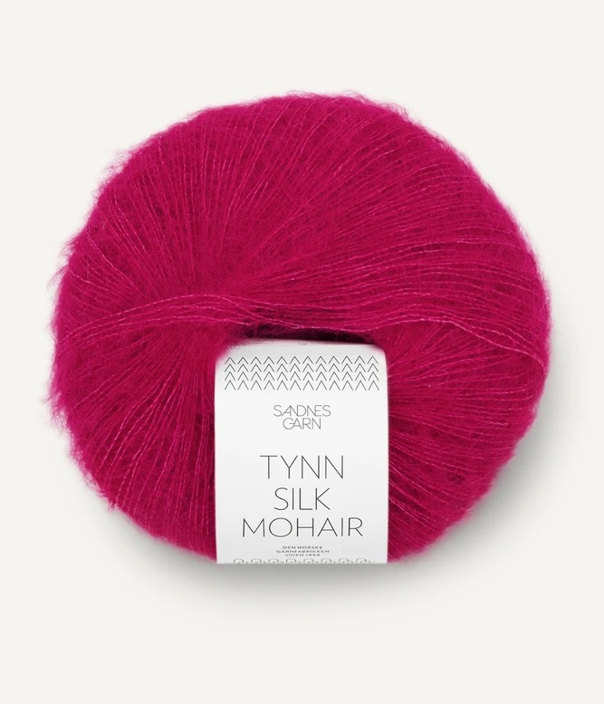 4600 Jazzy Pink, Tynn Silkmohair
